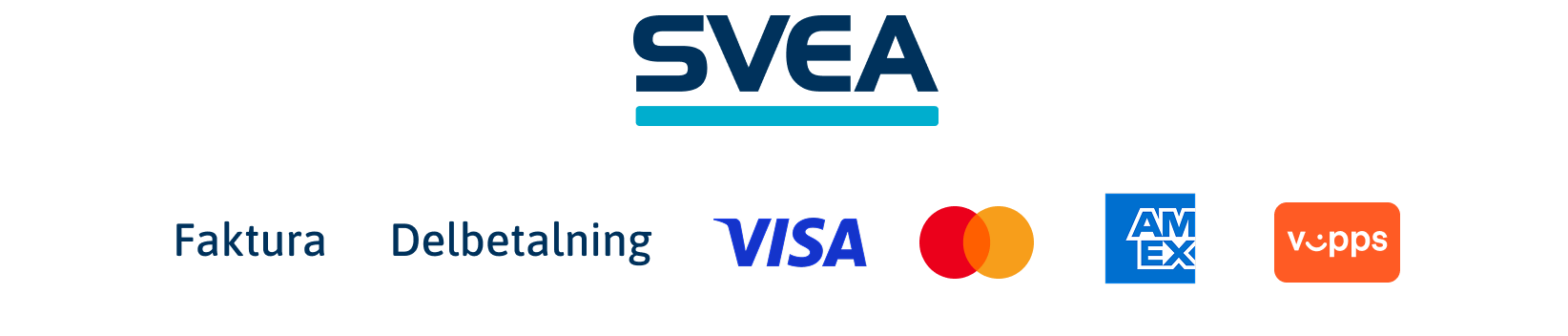 Betal med Svea — Vipps, kort eller faktura